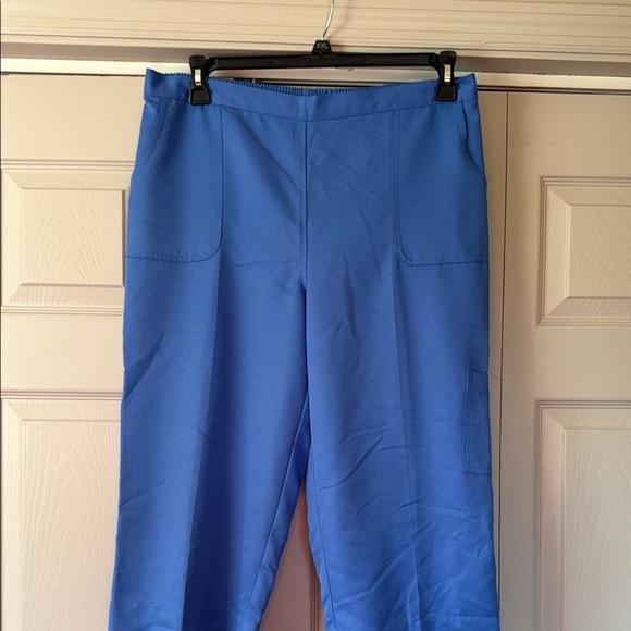 Alfred Dunner Blue Capris - Picture 1 of 2